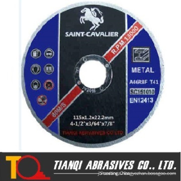 Thin Abrasive Cut off Wheel Cutting Disc for Steel Cutting MPa En12413 Ce